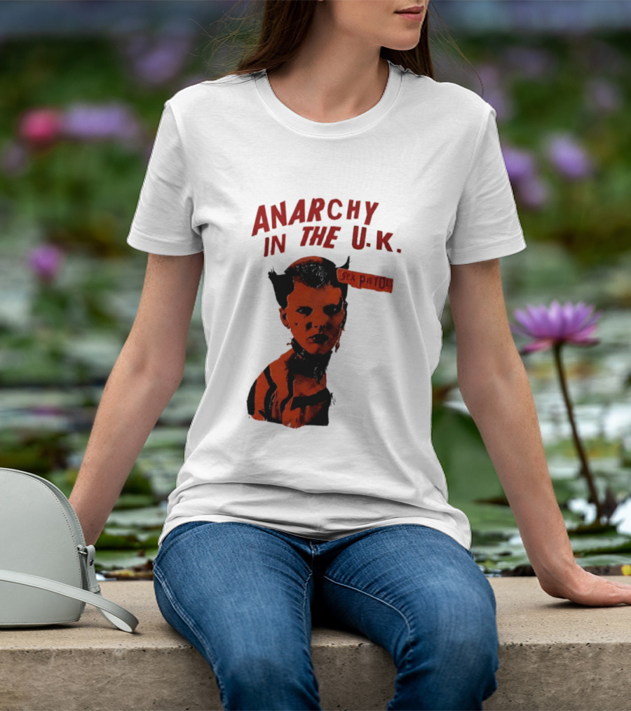 Anarchy In The UK Sex Pistols Punk Aesthetic T-Shirt