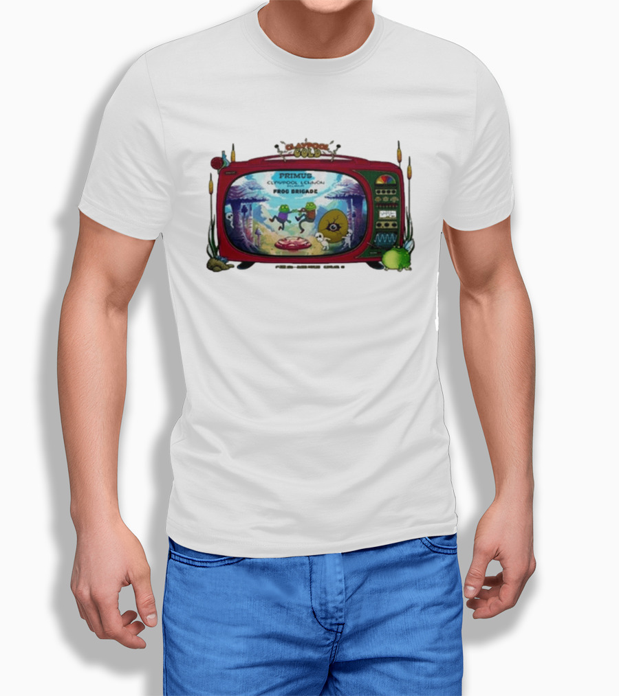 Primus Claypool Lennon Delirium Frog Brigade Cleveland June 2 2026 T-Shirt