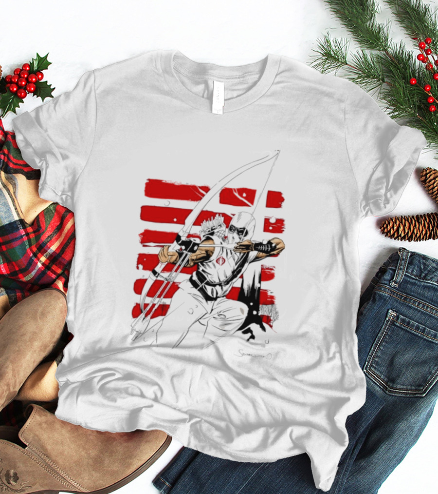 GI Joe Storm Shadow Cobra Commander Archery Ninja Master T-Shirt