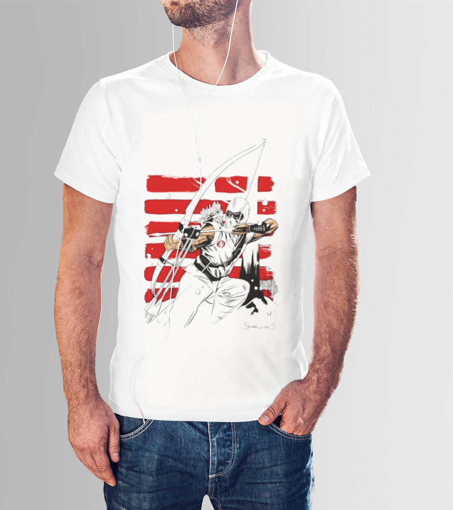 GI Joe Storm Shadow Cobra Commander Archery Ninja Master T-Shirt