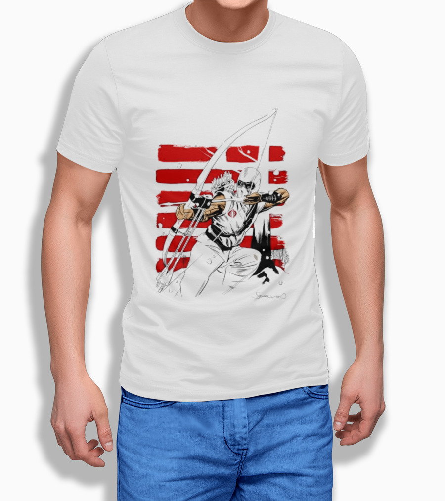 GI Joe Storm Shadow Cobra Commander Archery Ninja Master T-Shirt