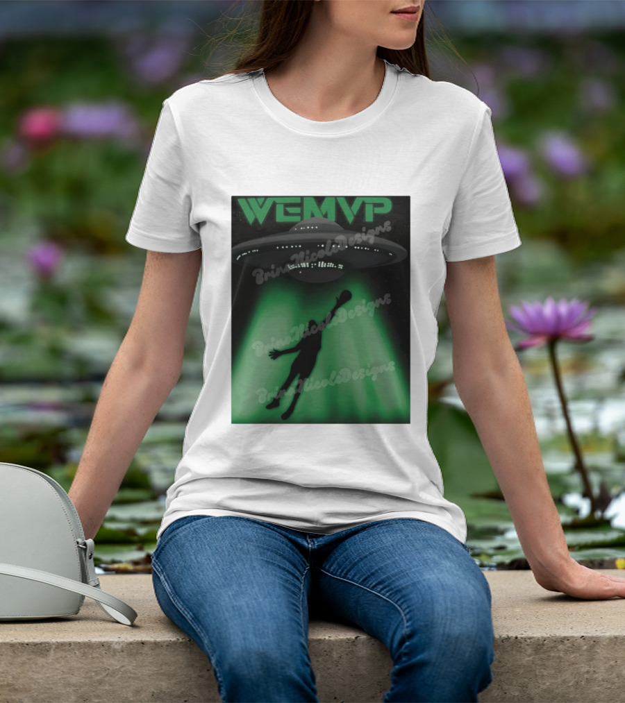 WEMVP Wemby Alien UFO San Antonio Spurs Basketball NBA 2026 T-Shirt