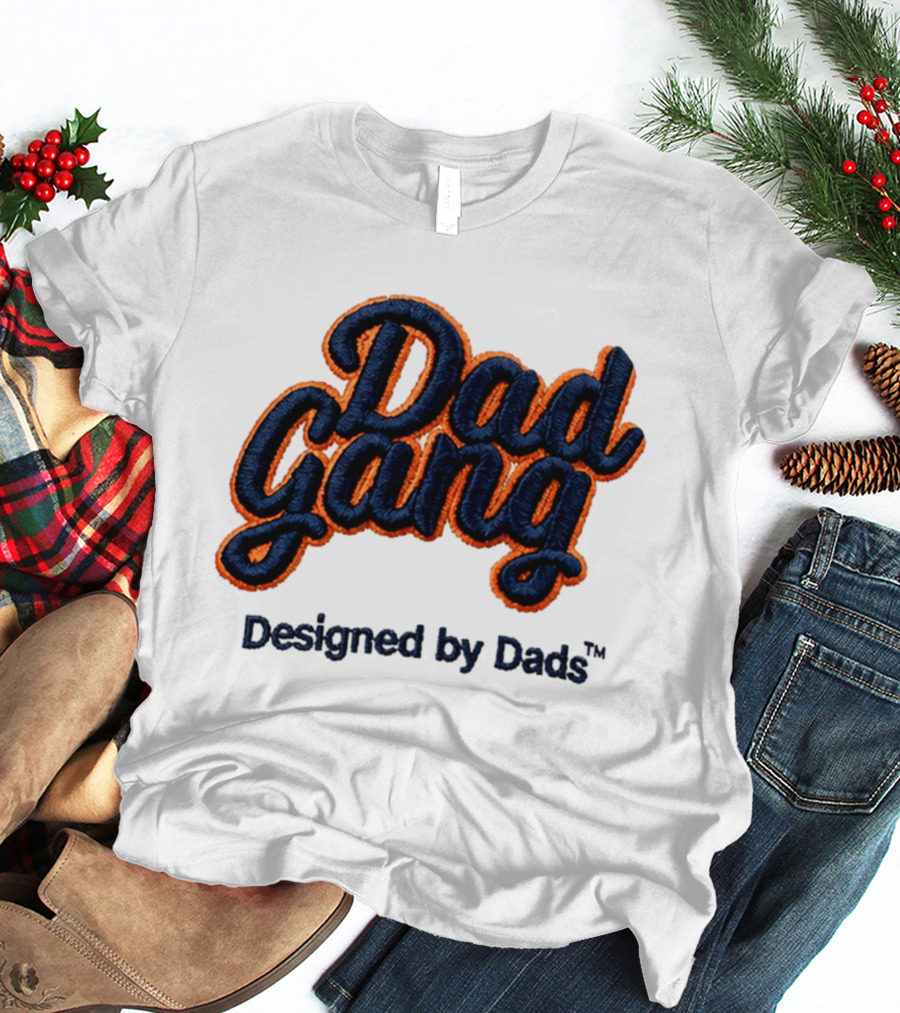 2026 Detroit Tigers Dad Gang Hat Giveaway Dad Gang Designed By Dads T-Shirt
