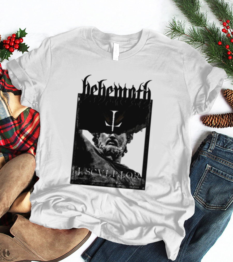 Behemoth I Sculptor Of Aeons And Worlds Statue Of Power T-Shirt