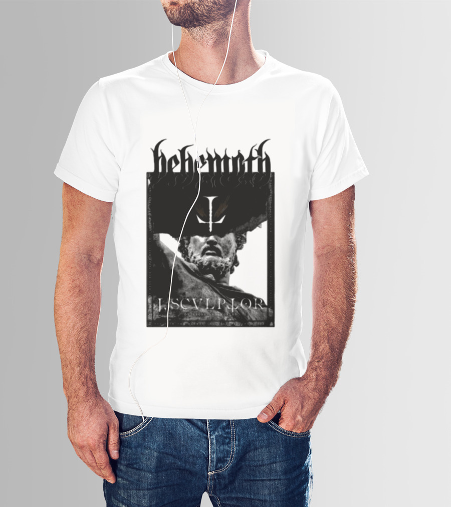 Behemoth I Sculptor Of Aeons And Worlds Statue Of Power T-Shirt