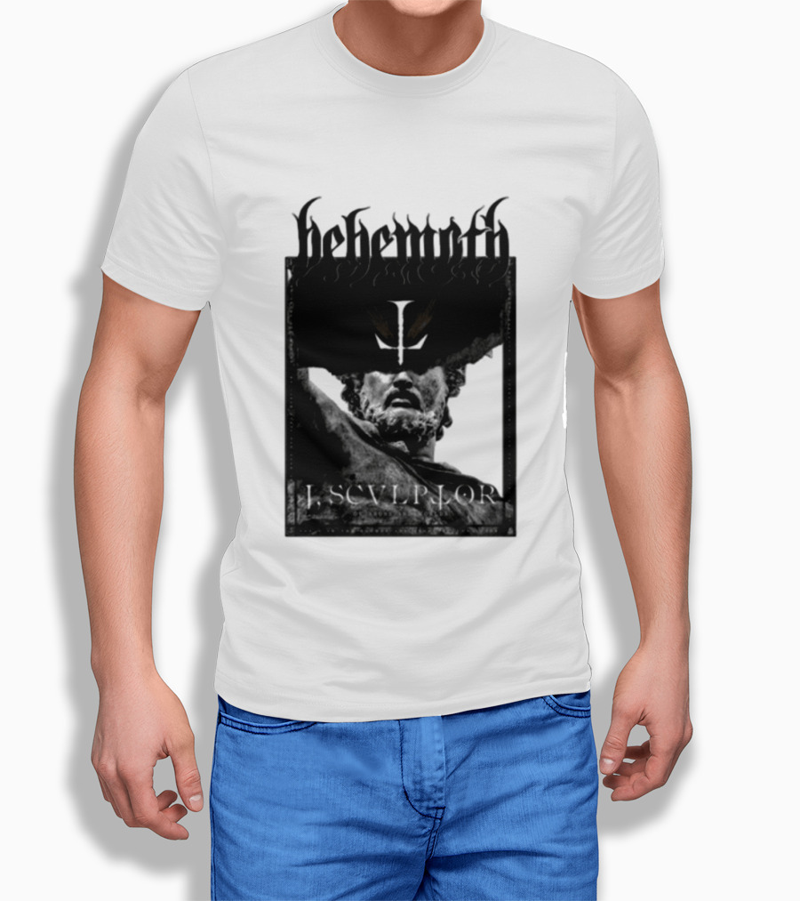 Behemoth I Sculptor Of Aeons And Worlds Statue Of Power T-Shirt