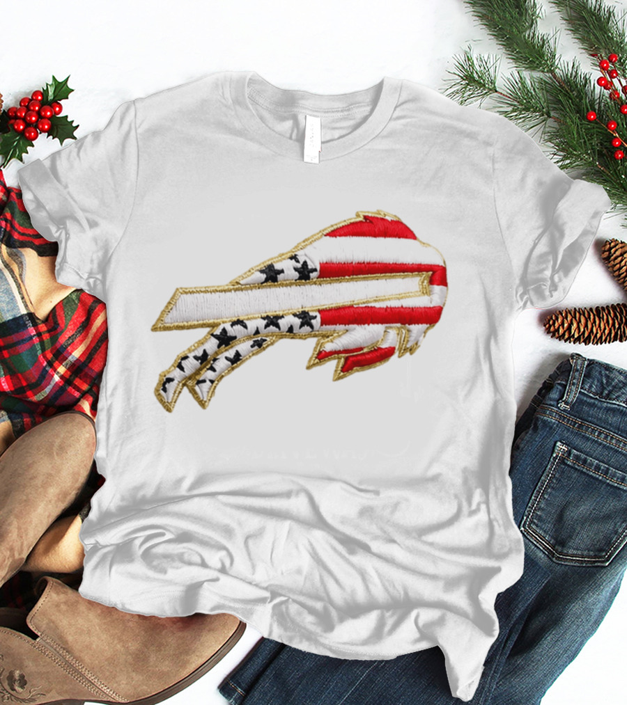 Bills America 250th Anniversary Stars And Stripes T-Shirt