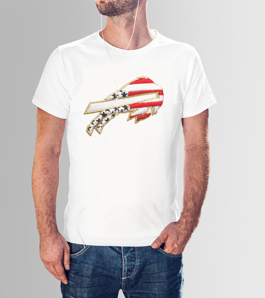 Bills America 250th Anniversary Stars And Stripes T-Shirt