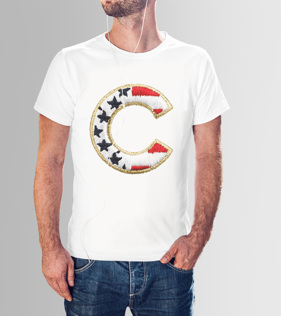 Chicago Cubs America 250th Anniversary Stars And Stripes T-Shirt