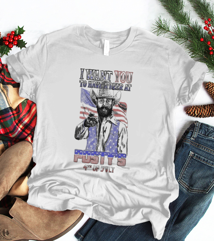 I Want You To Have A Beer At Posty's July 4th 2026 250 Years Of America T-Shirt