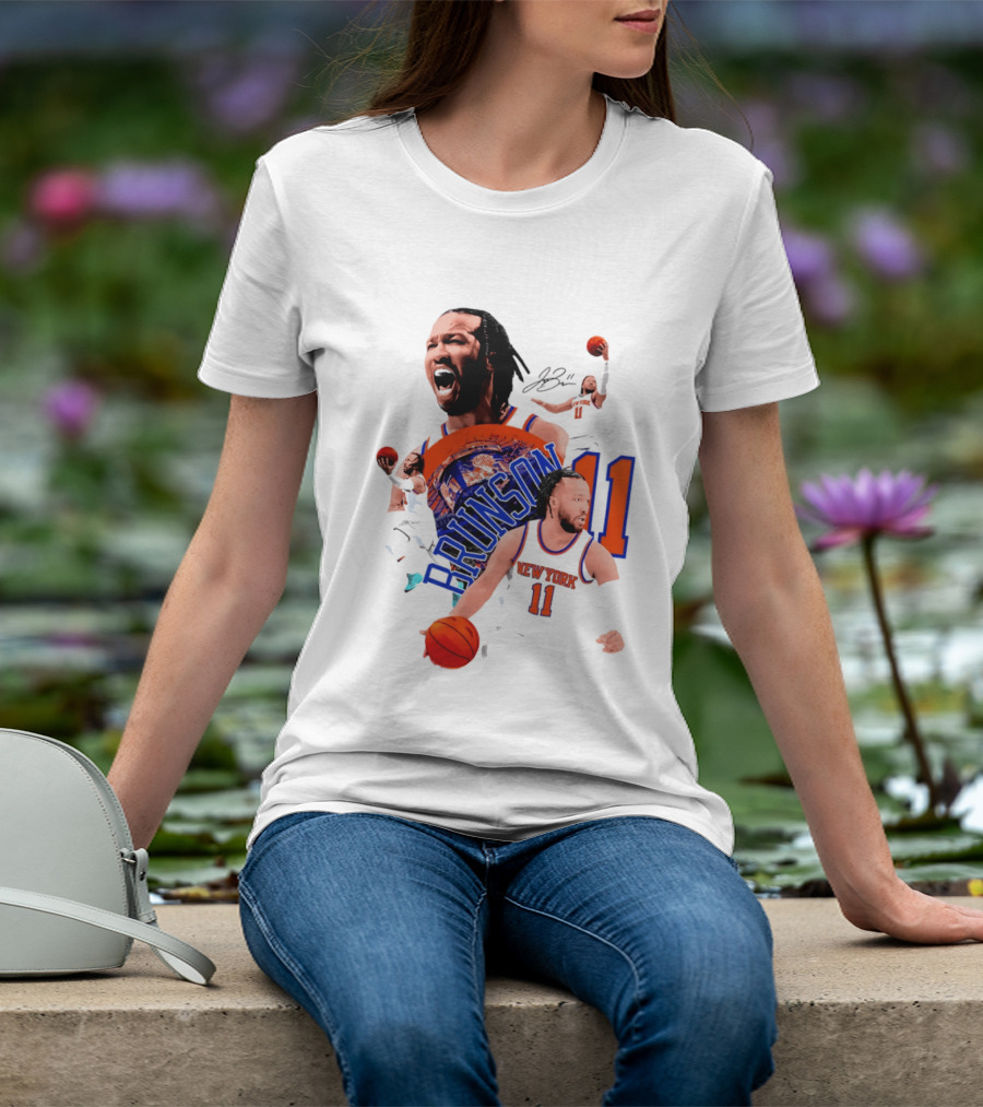 Jalen Brunson New York Knicks 11 Basketball Star T-Shirt