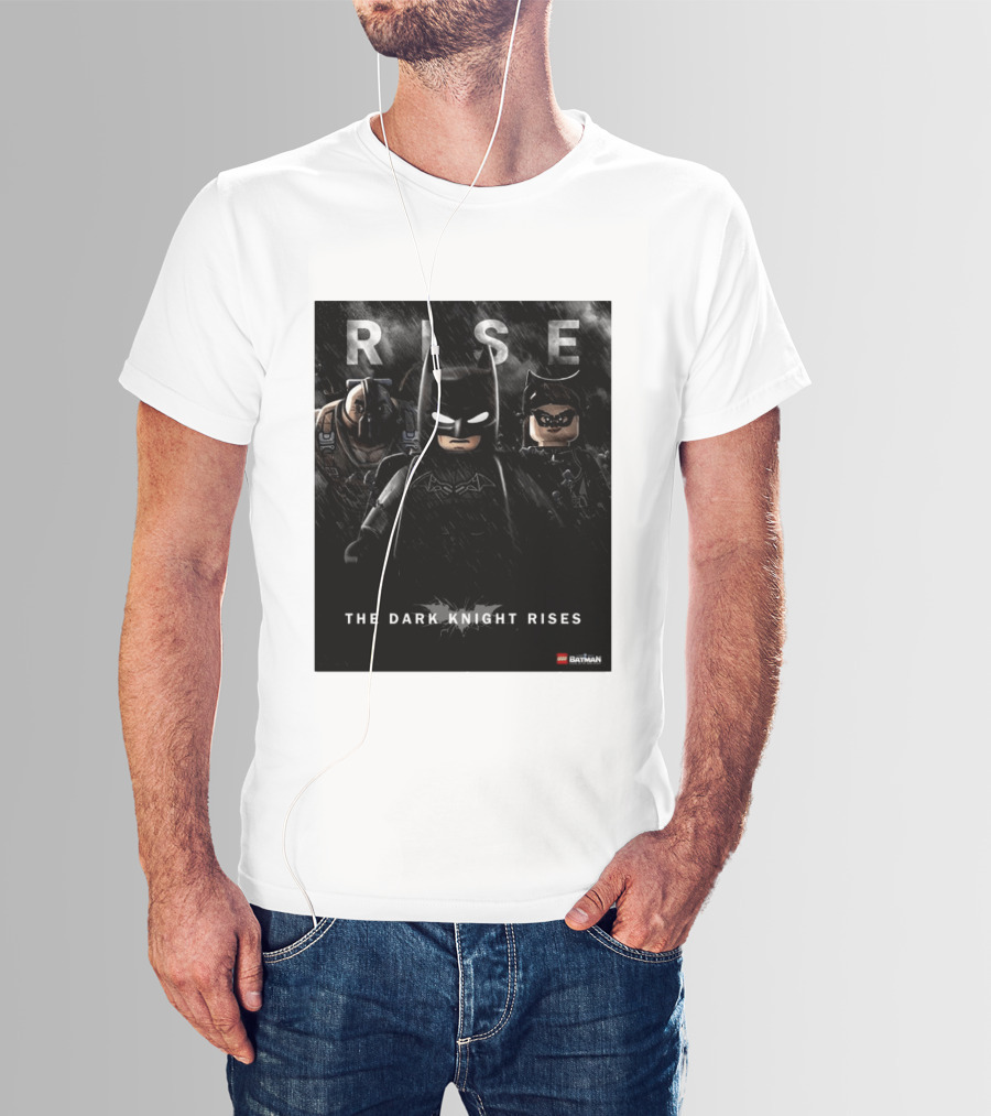 LEGO Batman The Dark Knight Rises Film Movie T-Shirt