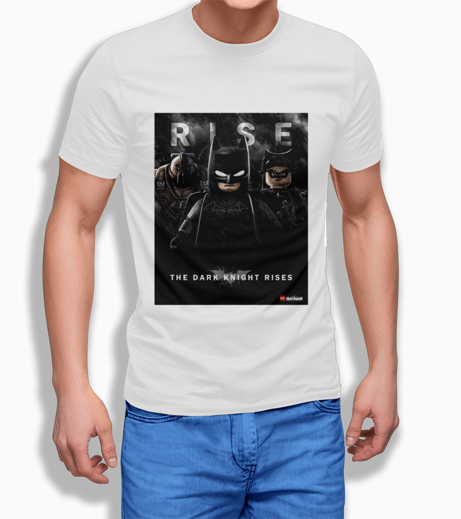 LEGO Batman The Dark Knight Rises Film Movie T-Shirt