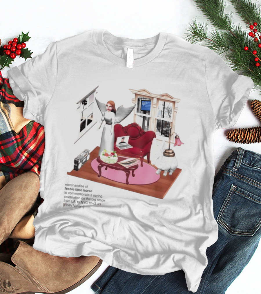 Feeble Little Horse Merchandise Spring Celebration Big Stage Collage T-Shirt