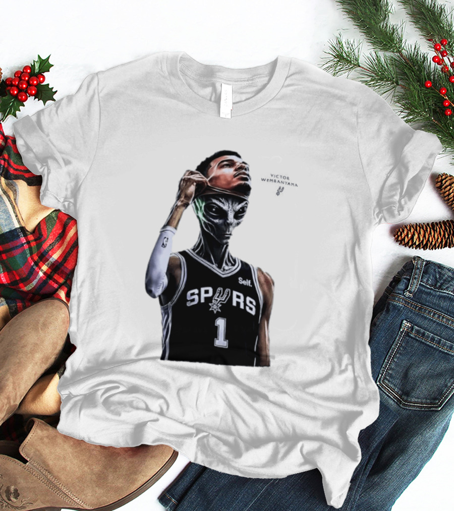 Victor Wembanyama San Antonio Spurs Self Propelled Success 2023 NBA Rookie Of The Year T-Shirt