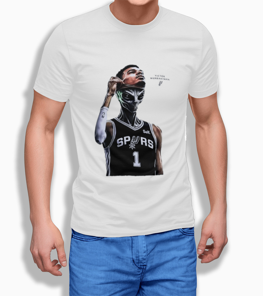 Victor Wembanyama San Antonio Spurs Self Propelled Success 2023 NBA Rookie Of The Year T-Shirt