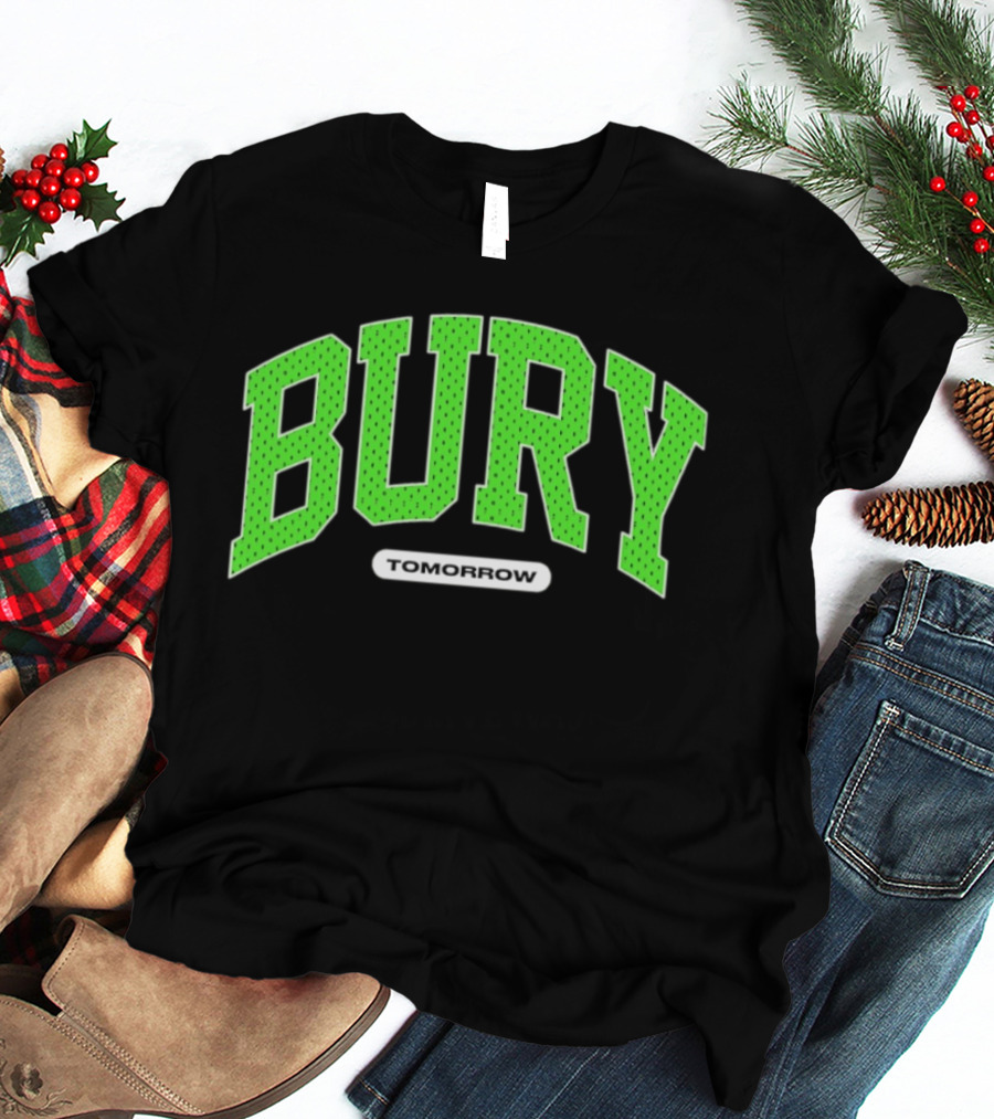 Bury Tomorrow Green Sports Jersey T-Shirt