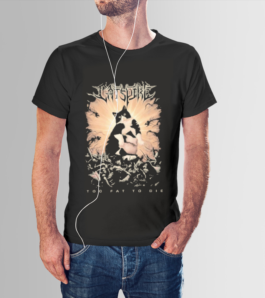 Cats Time Feathered Wings Too Fat To Die T-Shirt