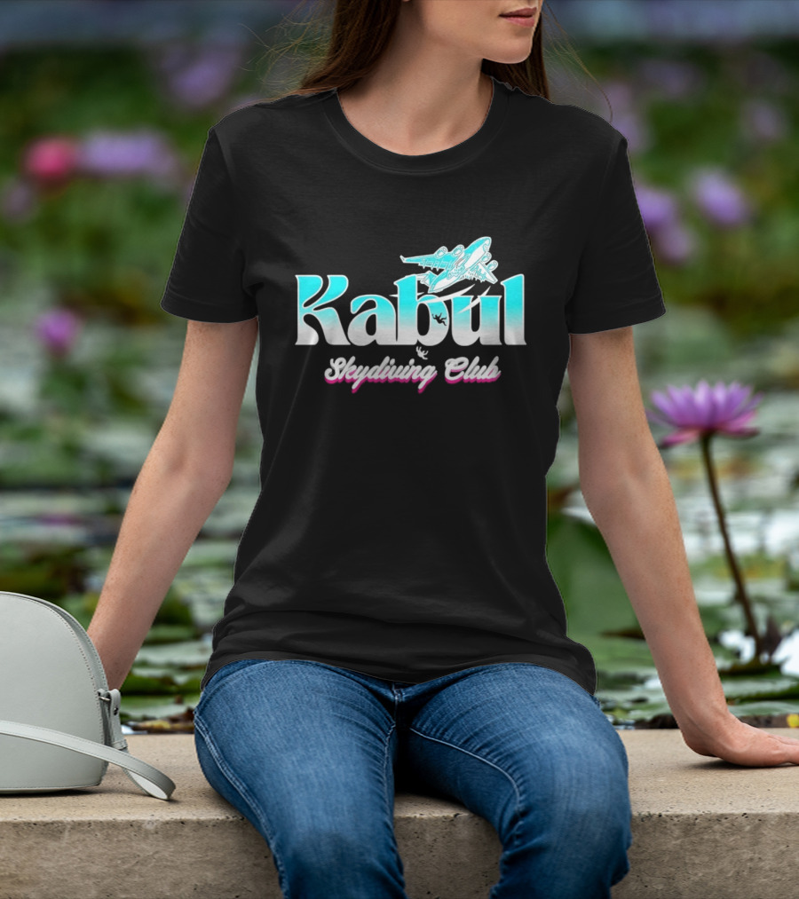 Kabul Skydiving Club Airplane Adventure T-Shirt