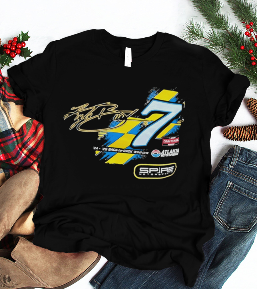Kyle Busch Signature 7 Spire Motorsports Craftsman Atlanta Motor Speedway T-Shirt