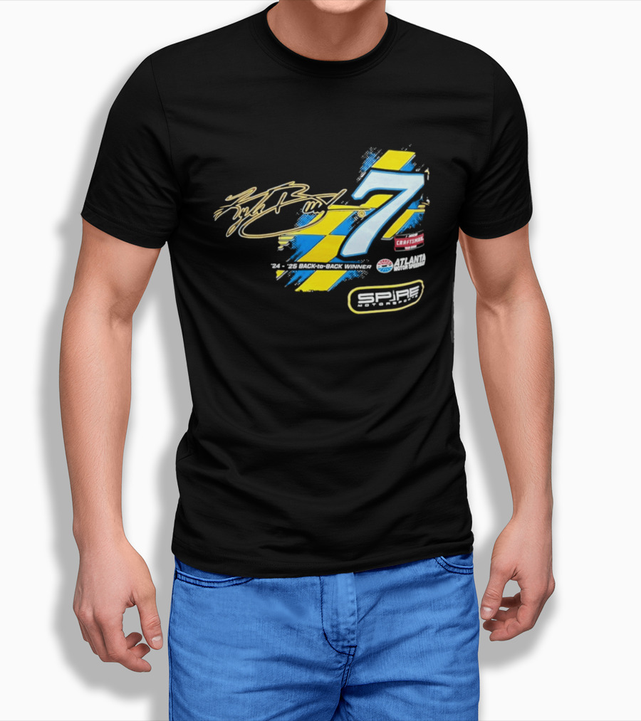 Kyle Busch Signature 7 Spire Motorsports Craftsman Atlanta Motor Speedway T-Shirt
