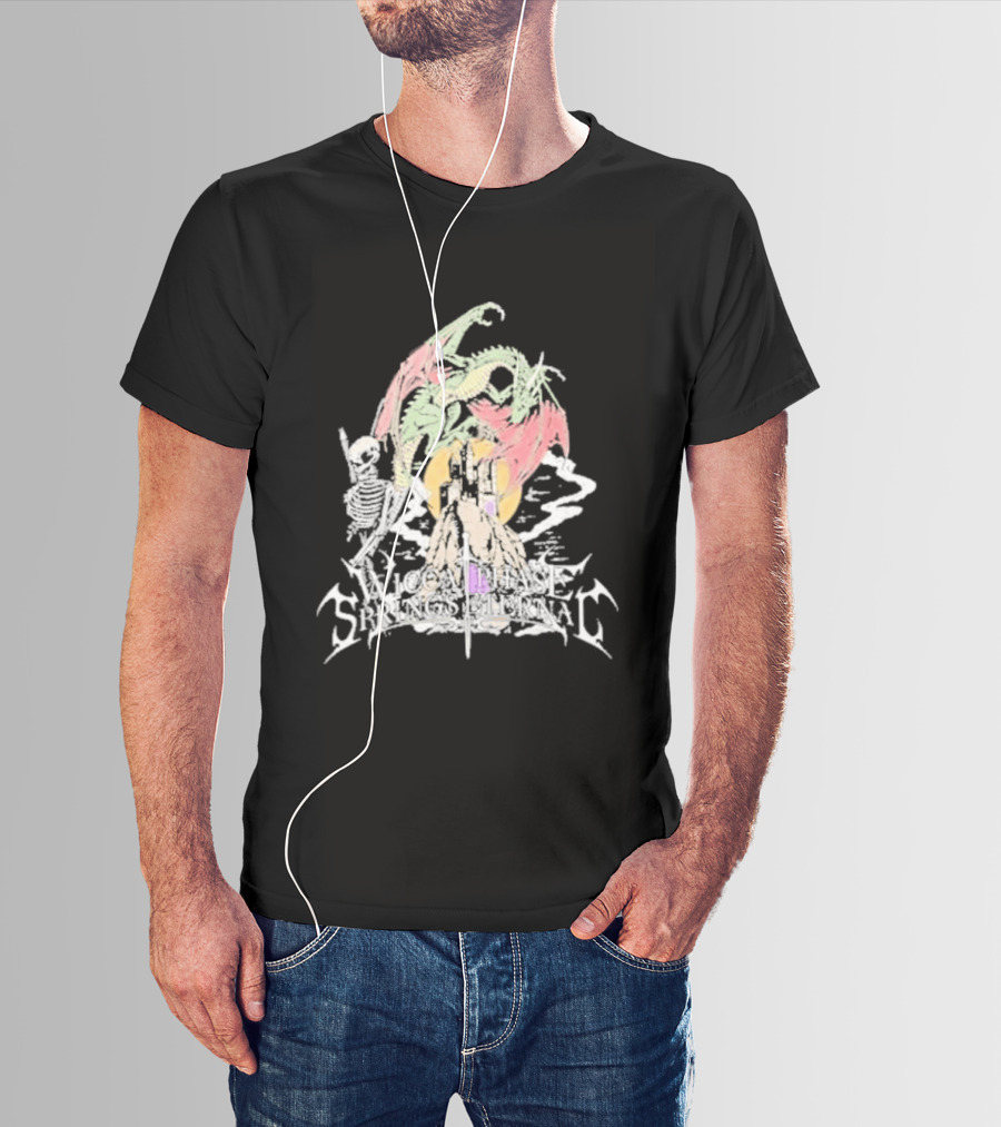 Wiccaphase Twilight Fantasy Dragon Enchantment T-Shirt