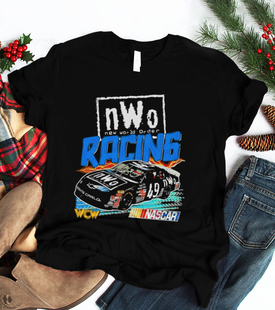 WCW NASCAR NWo Racing Kyle Petty 49 Chevrolet Monte Carlo T-Shirt