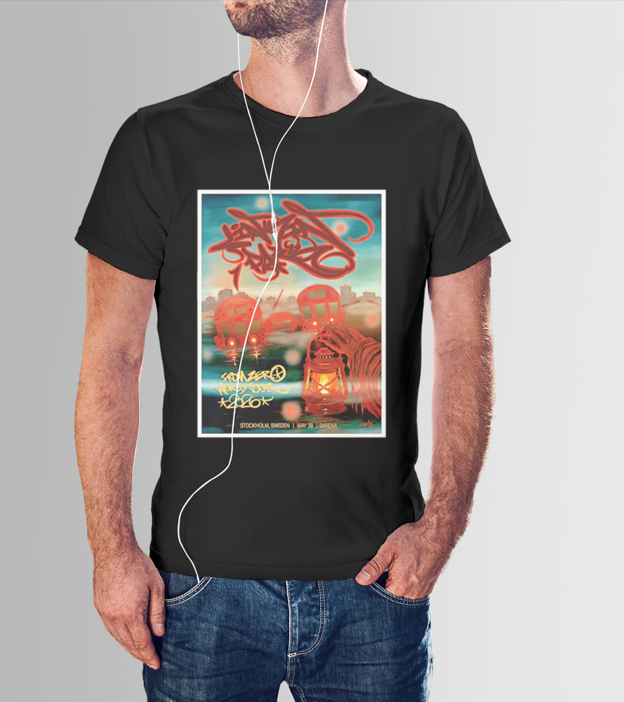 Linkin Park From Zero World Tour 2026 Stockholm Sweden May 29 3Arena T-Shirt
