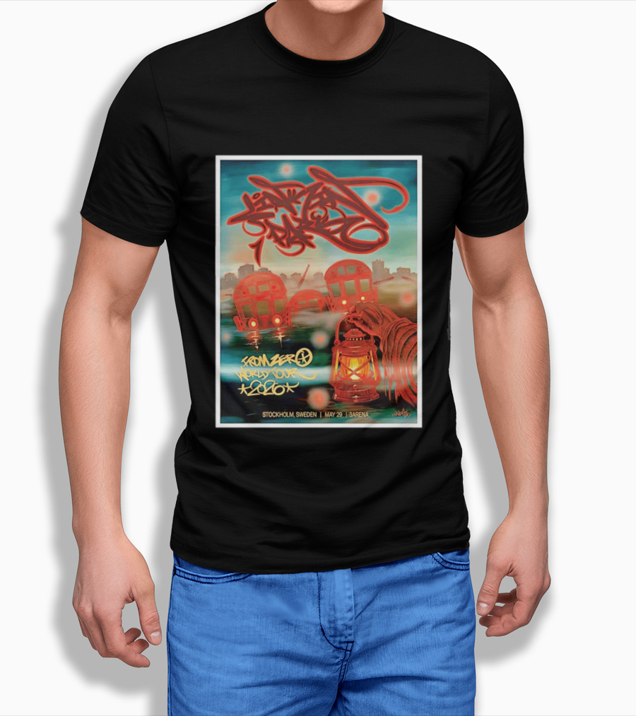 Linkin Park From Zero World Tour 2026 Stockholm Sweden May 29 3Arena T-Shirt
