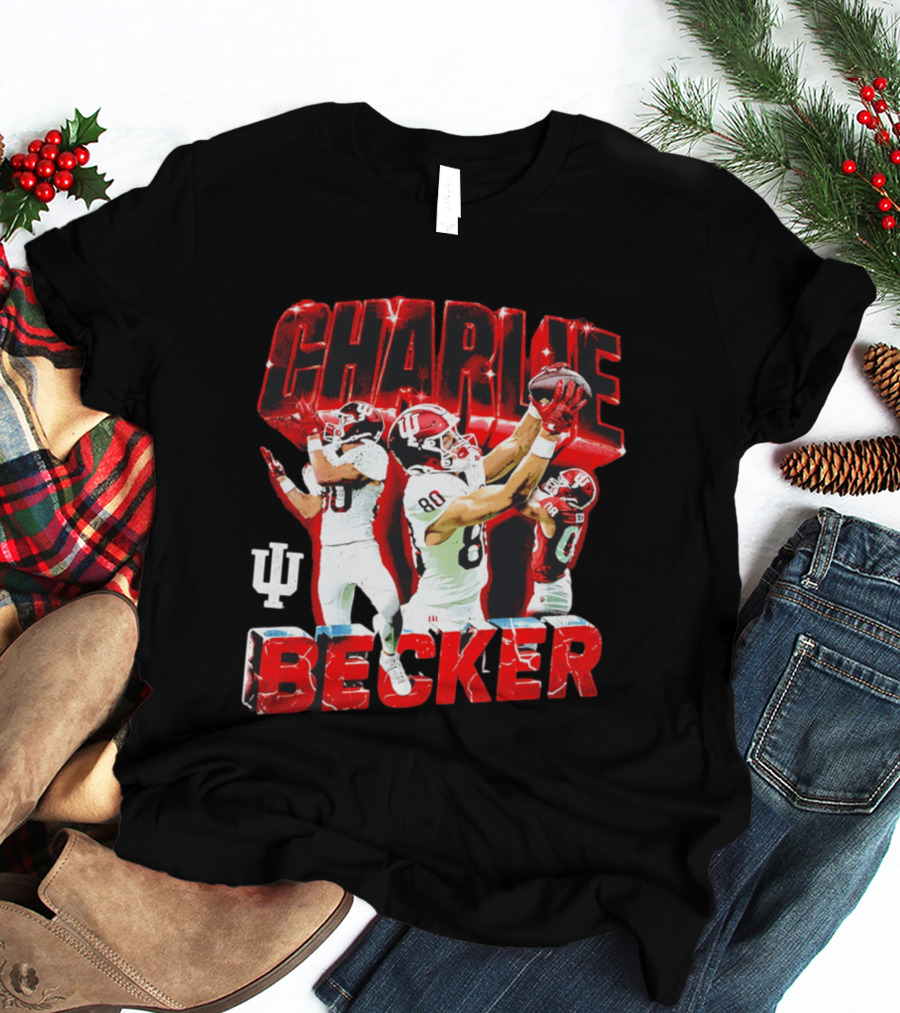 Charlie Becker Indiana Hoosiers Football 90s IU T-Shirt