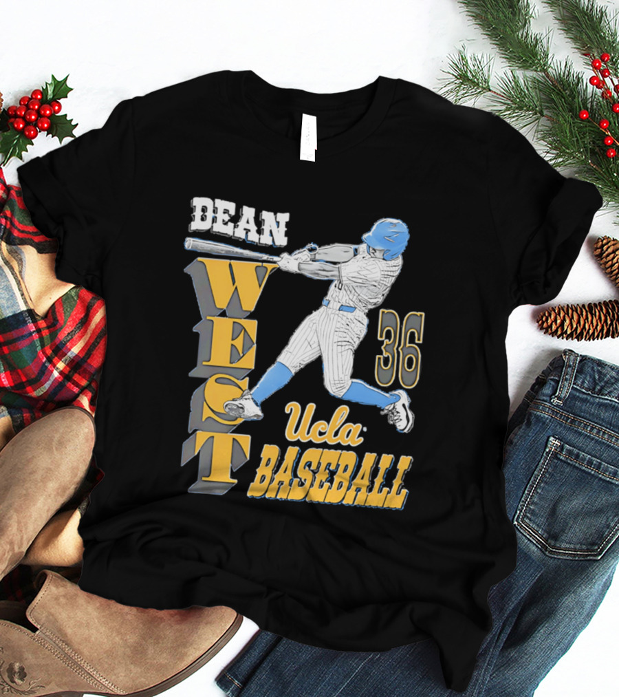 Dean West UCLA Baseball 36 NCAA T-Shirt