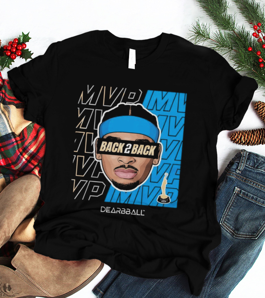 Dearbball Back 2 Back MVP Award Winner 2026 T-Shirt