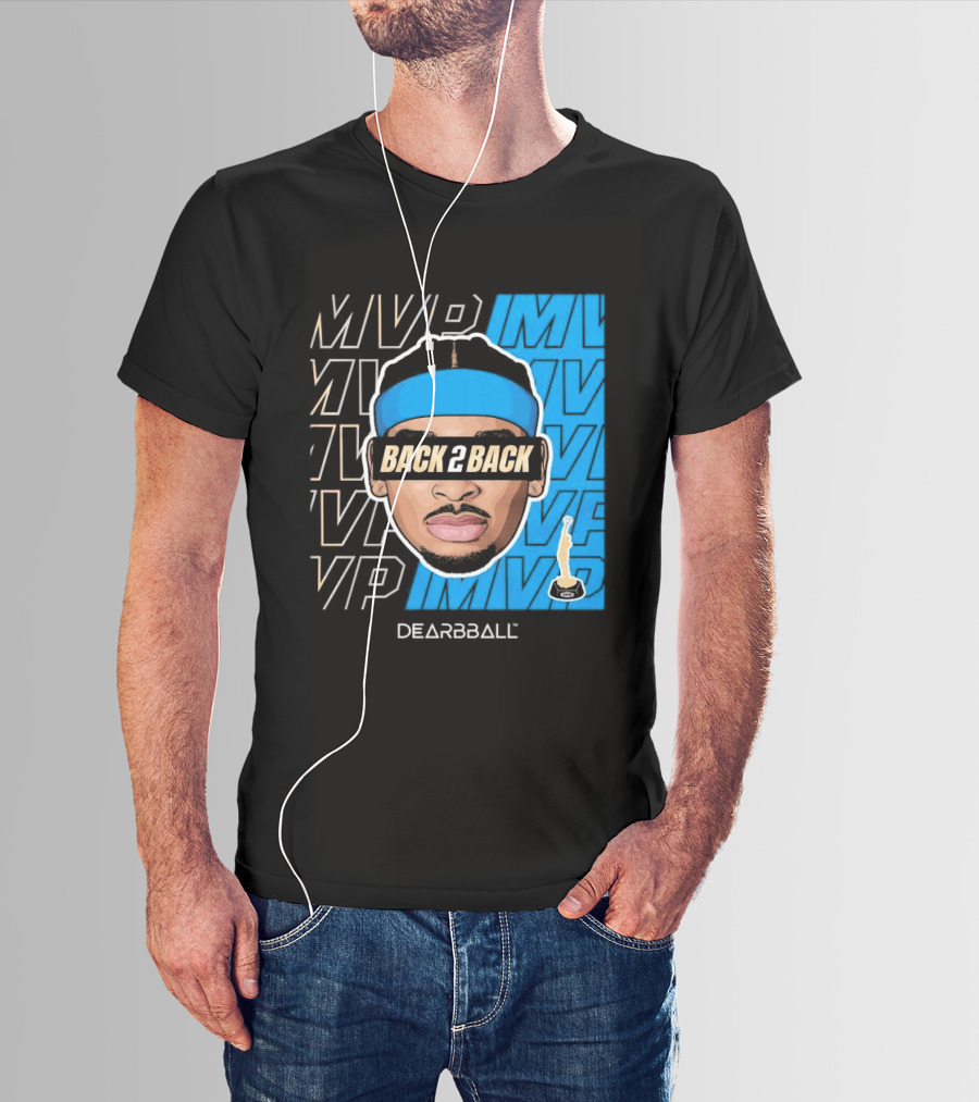 Dearbball Back 2 Back MVP Award Winner 2026 T-Shirt