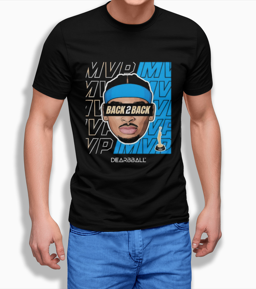 Dearbball Back 2 Back MVP Award Winner 2026 T-Shirt