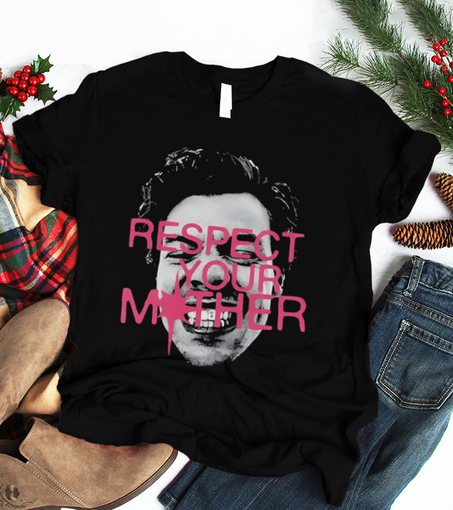 Respect Your Mother Big Head Harry T-Shirt
