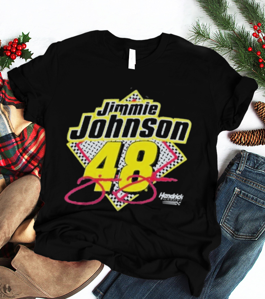 Hendrick Motorsports Jimmie Johnson 48 Racing Team NASCAR Fan T-Shirt