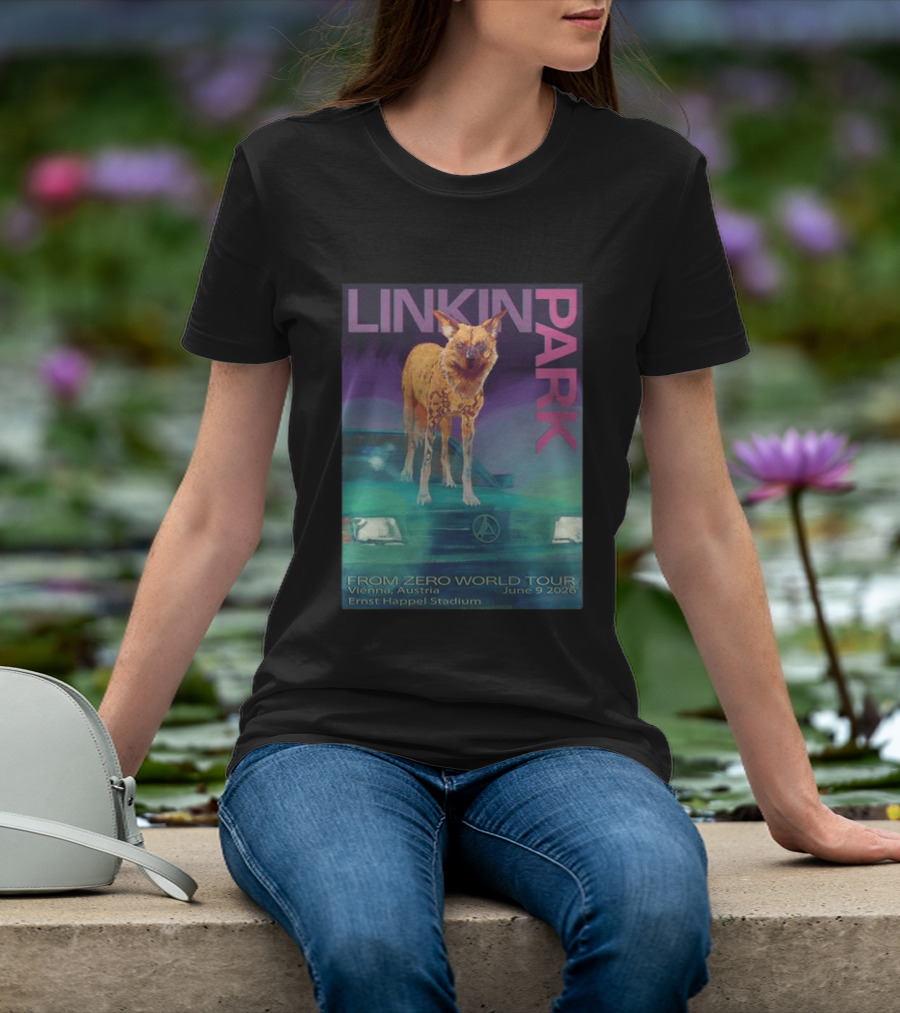 Linkin Park From Zero World Tour 2026 Vienna Austria June 9 Ernst Happel Stadium T-Shirt