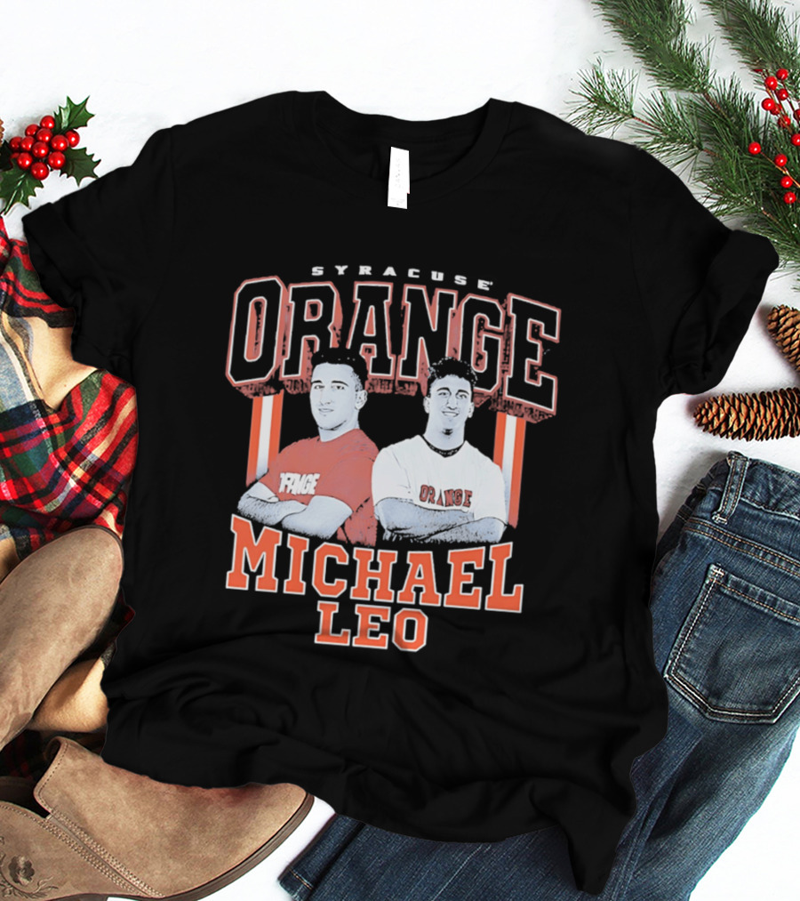 Syracuse Orange Michael Leo NCAA Lacrosse T-Shirt
