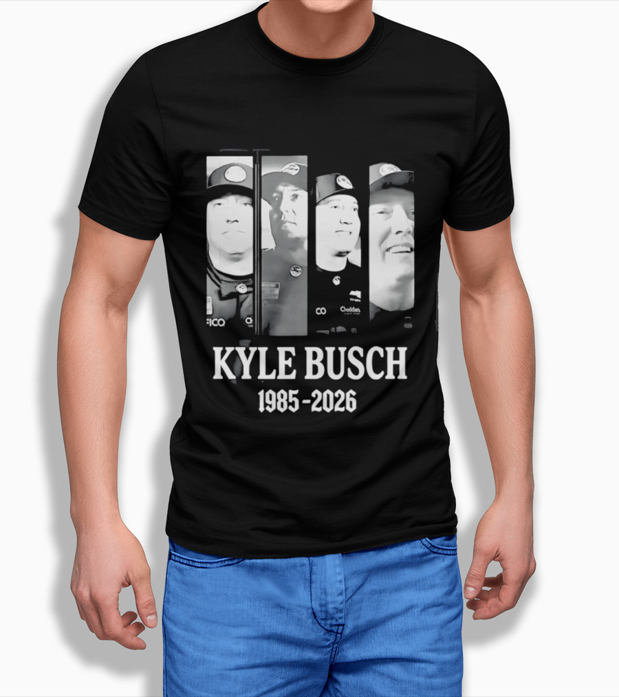 Kyle Busch 1985 2026 Racing T-Shirt