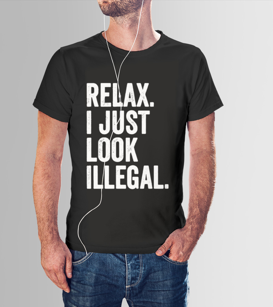 Ronald Acuna Jr Relax I Just Look Illegal 2026 T-Shirt