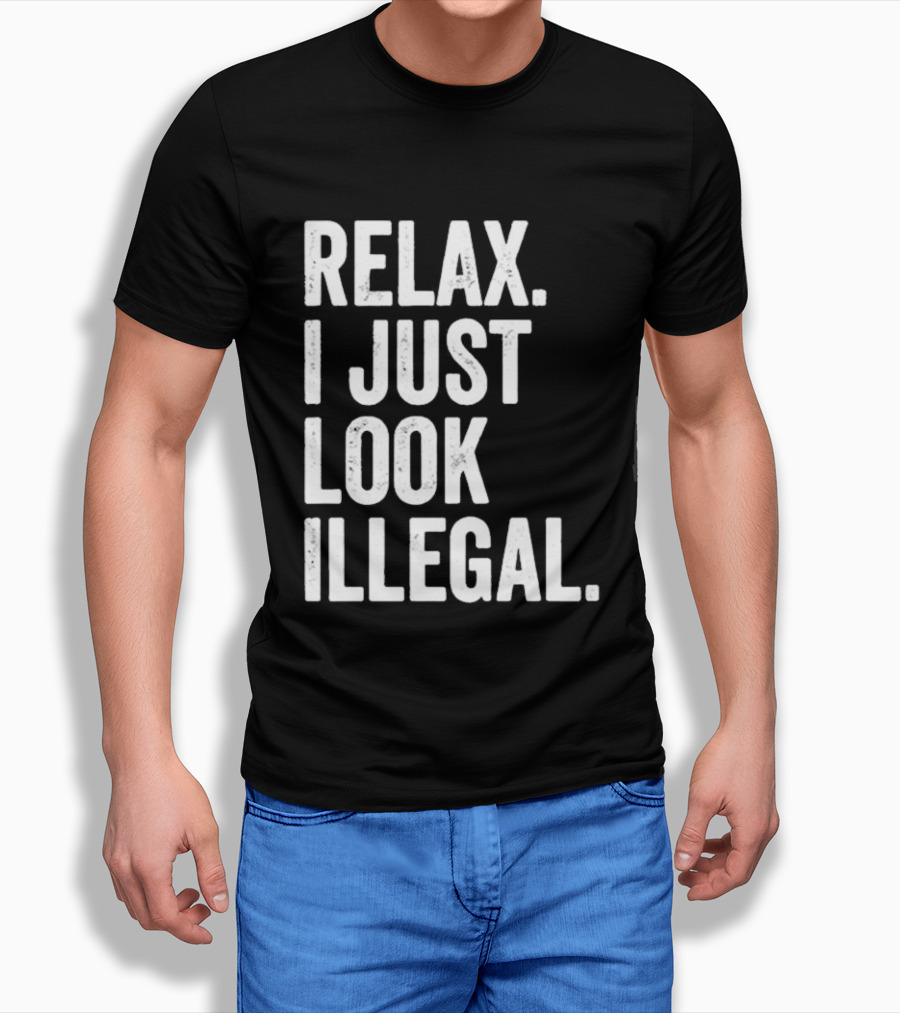 Ronald Acuna Jr Relax I Just Look Illegal 2026 T-Shirt