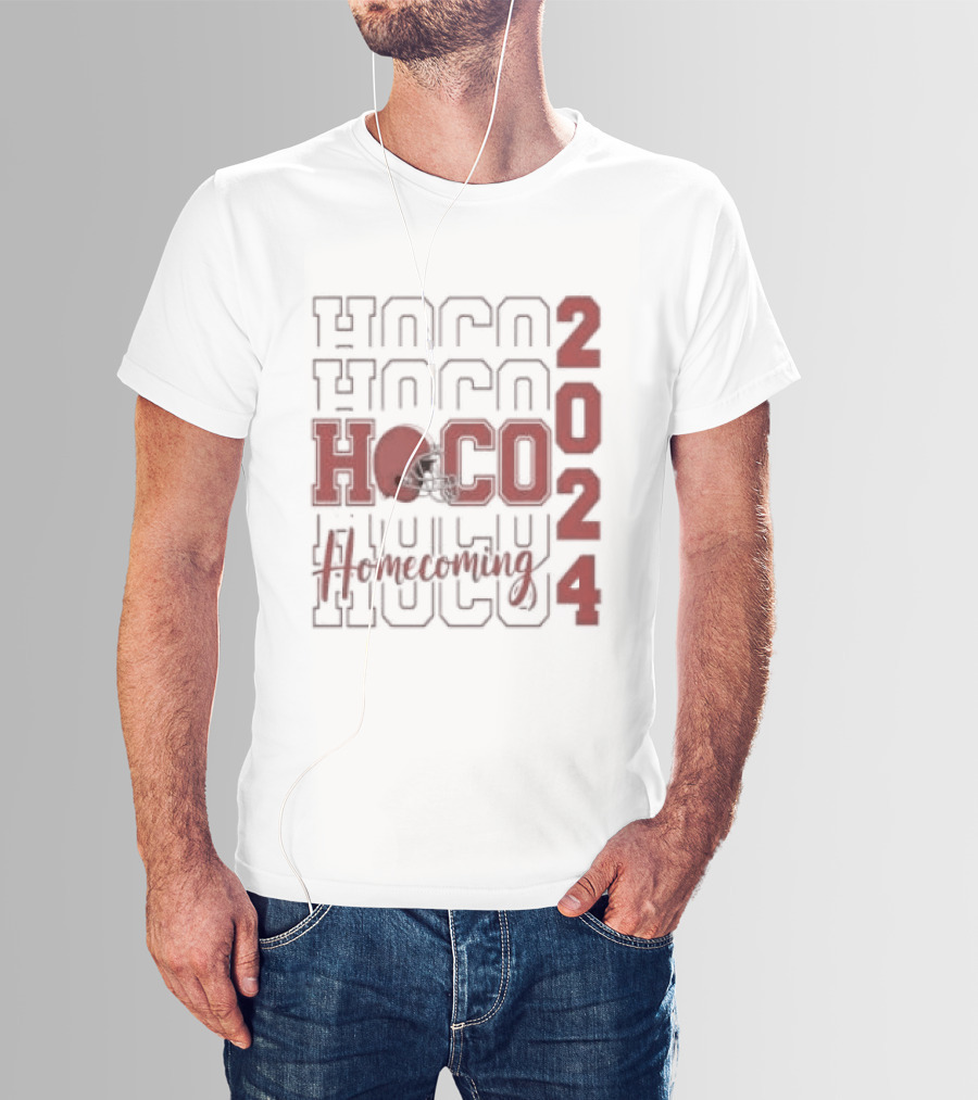 Hoco 2024 Homecoming Football Supporter T-Shirt