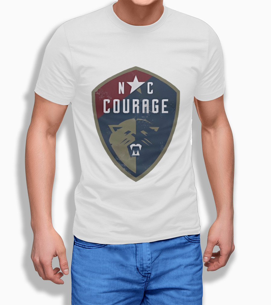 North Carolina Courage Star Shield NC Courage T-Shirt