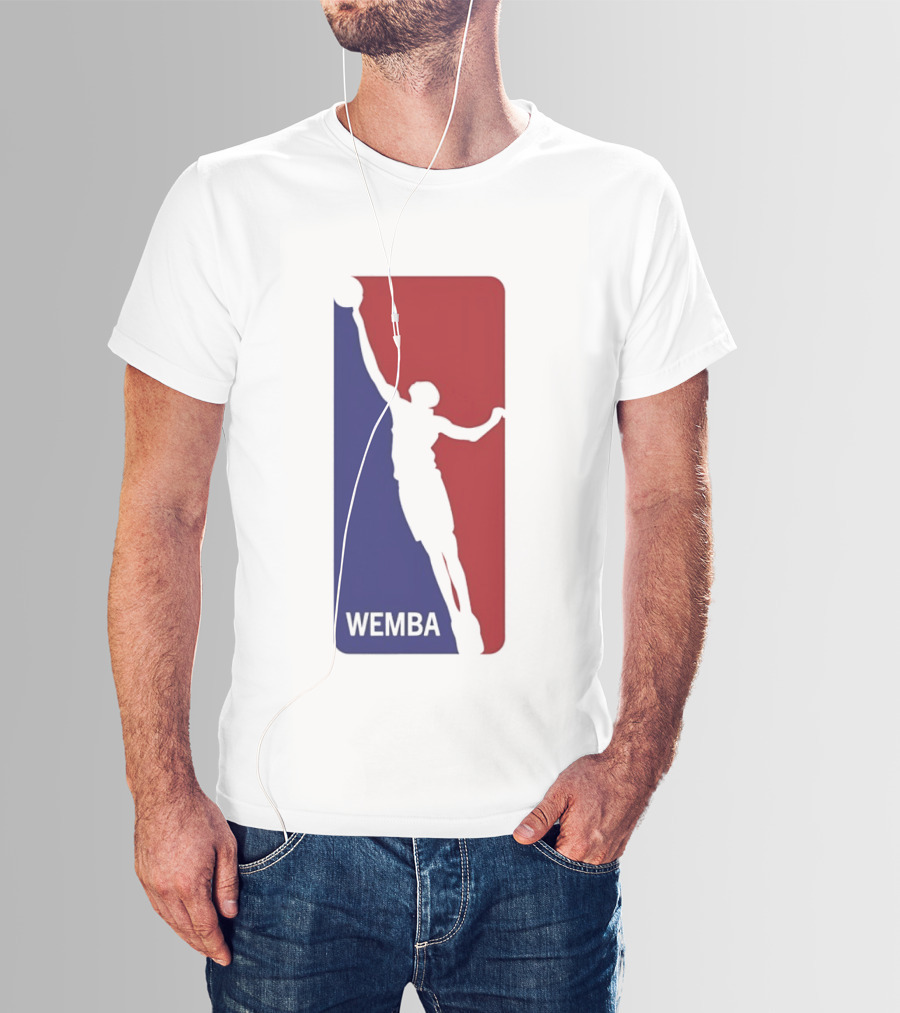 Victor Wembanyama Wemba San Antonio Basketball NBA T-Shirt