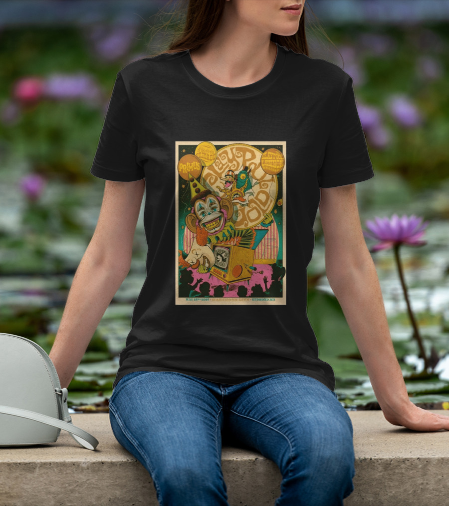 Primus Les Claypool Lennon Delirium May 25th 2026 Marymoor Live Redmond WA T-Shirt