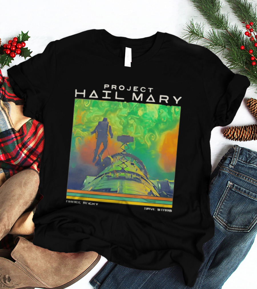 Project Hail Mary Astronaut Space Mission Sci Fi Adventure T-Shirt