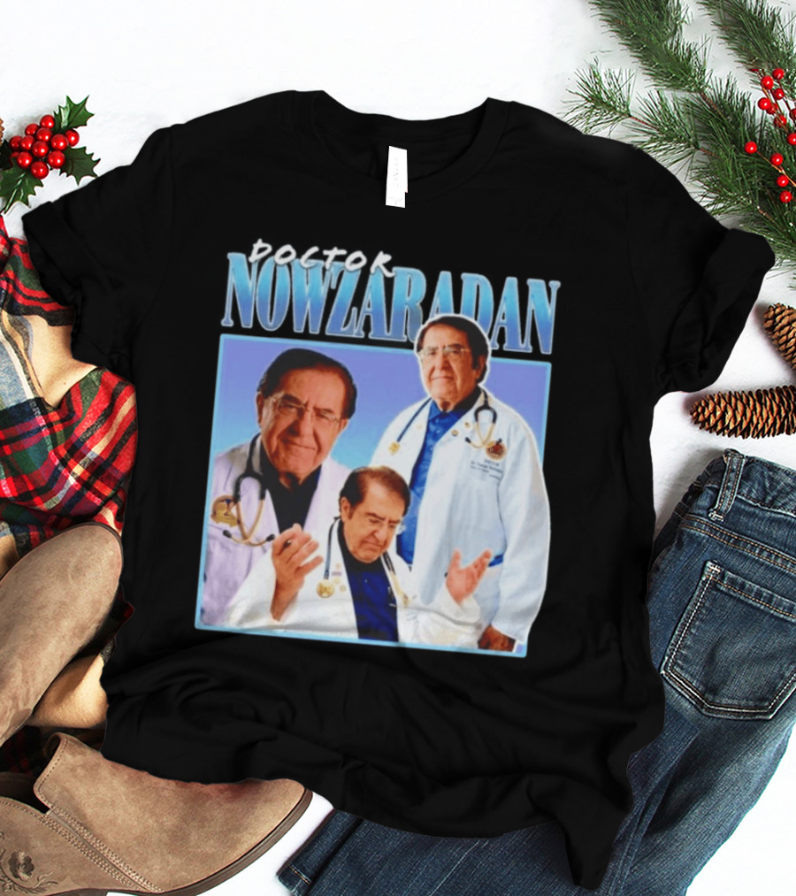 Doctor Nowzaradan My 600Lb Life Blue Stethoscope T-Shirt