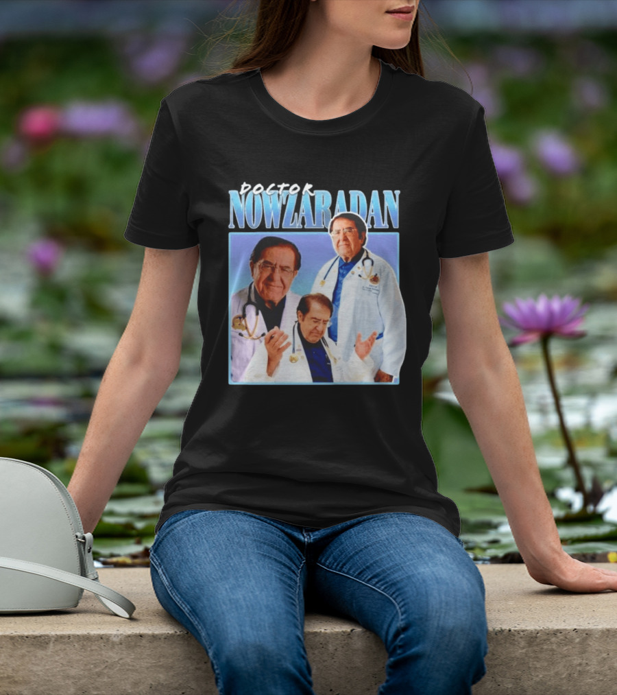 Doctor Nowzaradan My 600Lb Life Blue Stethoscope T-Shirt