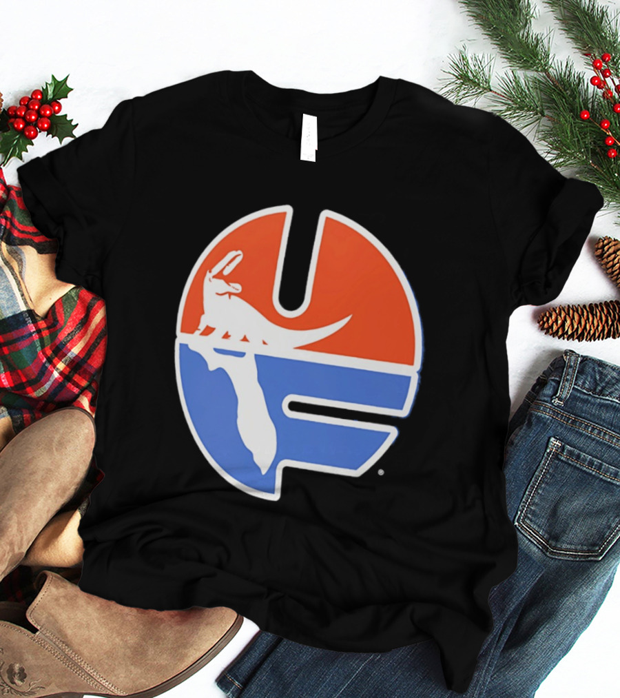 Florida Gators UF Alligator Map T-Shirt