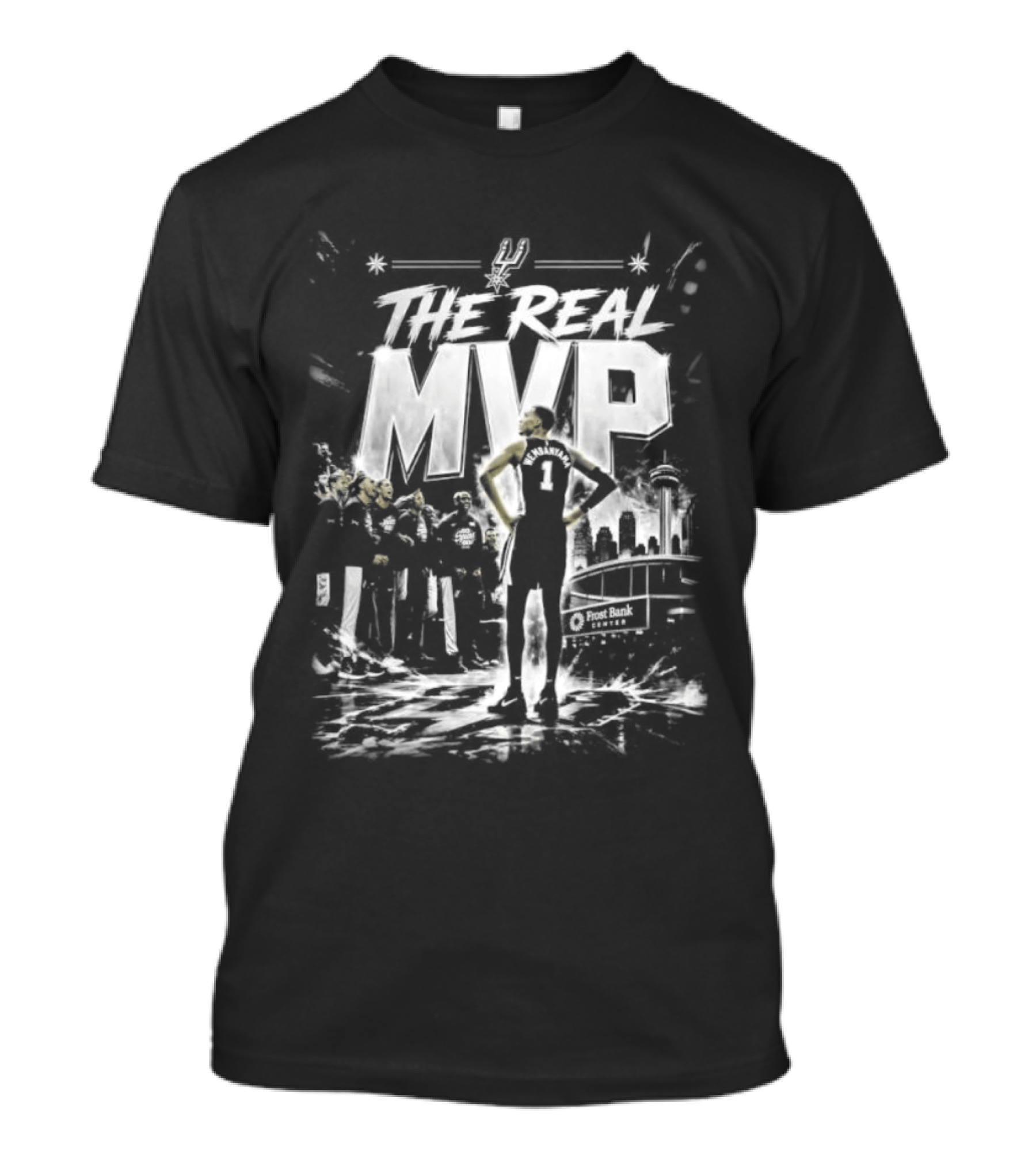 Victor Wembanyama The Real MVP San Antonio Spurs Basketball Star T-Shirt